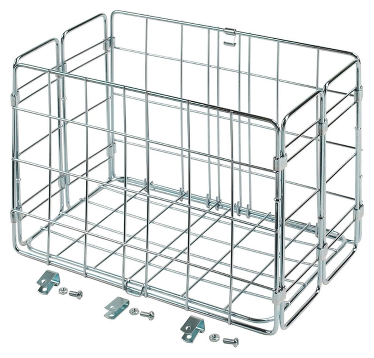 WALD 582 Rear Folding Basket *Zinc Plated