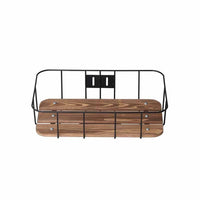 <SHOWA< Wood Wire Front Rack #Black #WR-03