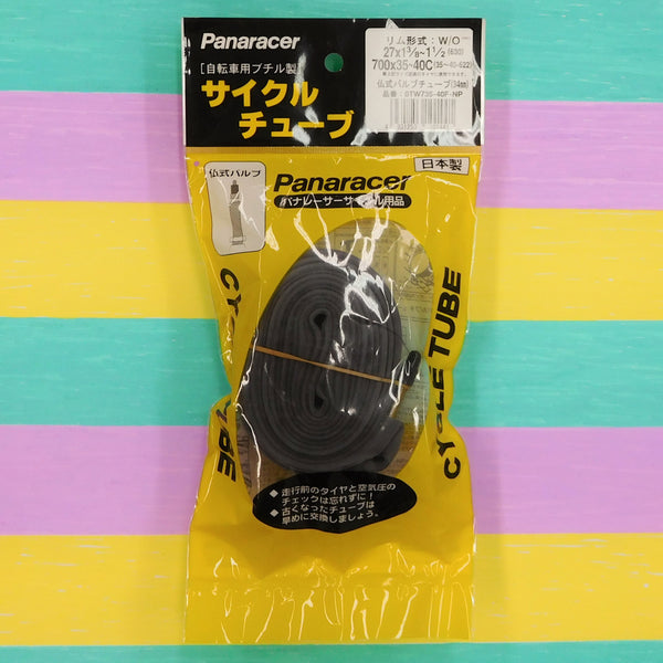 Panaracer Cycle Tube (700x35-40C, 27x1 3/8-1 1/2) 仏式バルブ 34mm